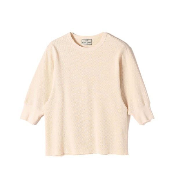 SHIPS for women「SHIPS NINE CASE:〈洗濯機可能〉ワッフル TEE ◇」|Tシャツ・カットソー|