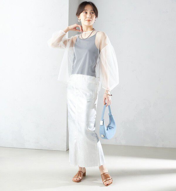 SHIPS for women「〈手洗い可能〉カップ付き キャミソール ◇」|インナー|