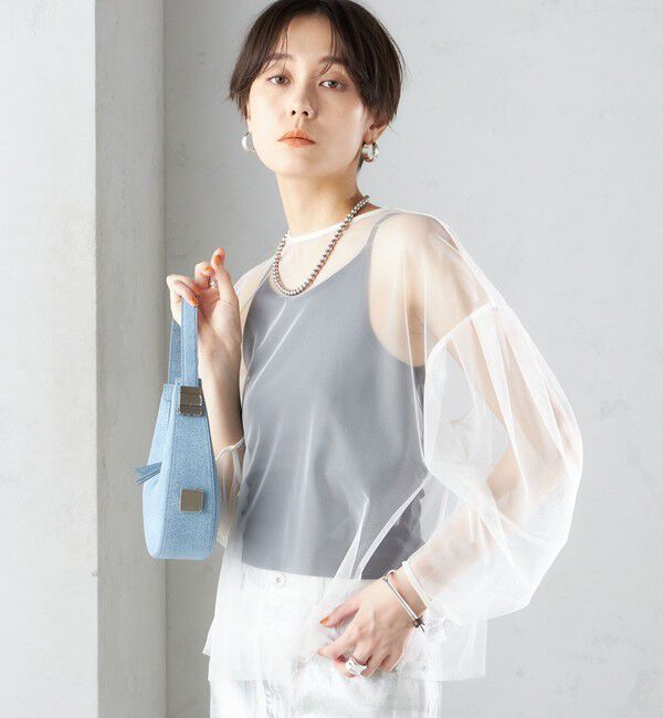 SHIPS for women「〈手洗い可能〉カップ付き キャミソール ◇」|インナー|