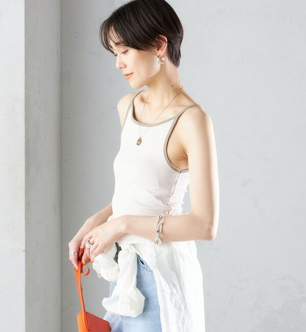 SHIPS for women「〈手洗い可能〉カップ付き キャミソール ◇」|インナー|