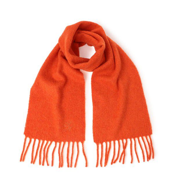 SHIPS for women「刺繍 モへヤ ミックス マフラー」|マフラー|