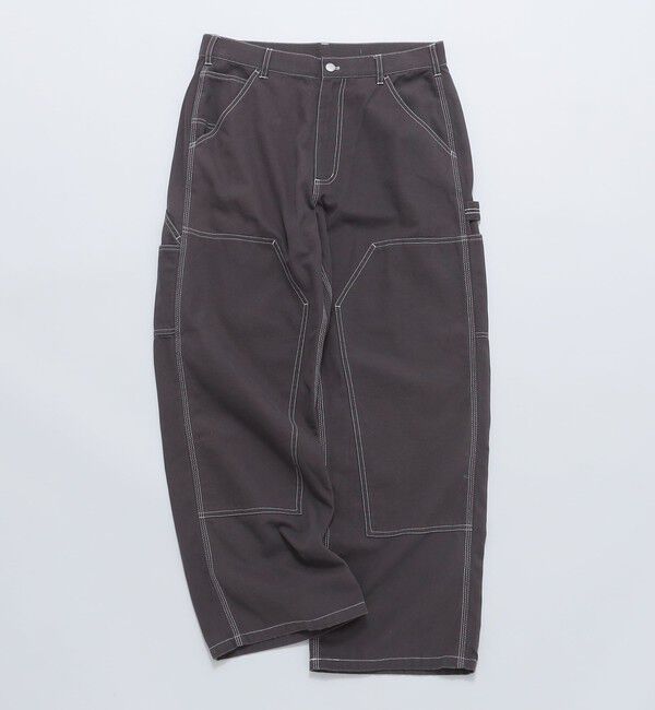 SHIPS「City Ambient Products: カラーステッチ ダブルニー ペインター パンツ」|その他|