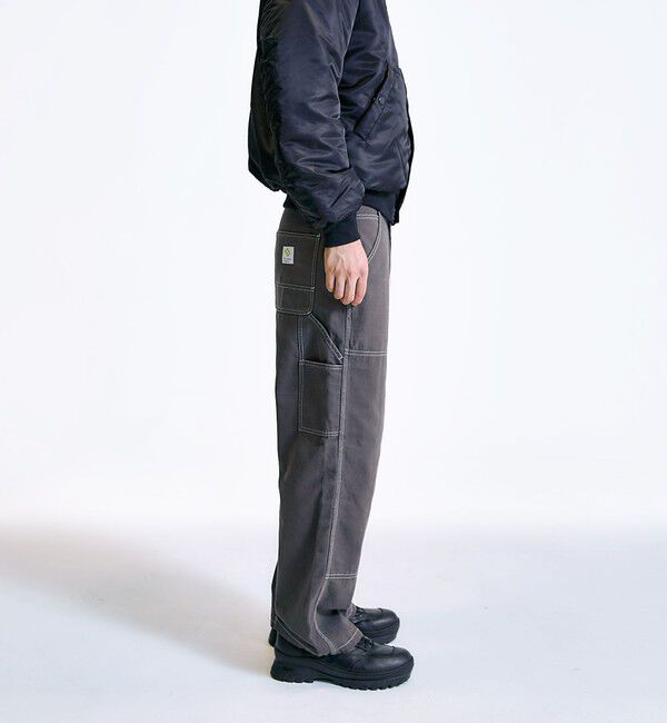 SHIPS「City Ambient Products: カラーステッチ ダブルニー ペインター パンツ」|その他|