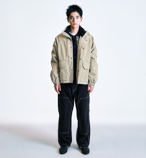 SHIPS「City Ambient Products: カラーステッチ ダブルニー ペインター パンツ」|その他|