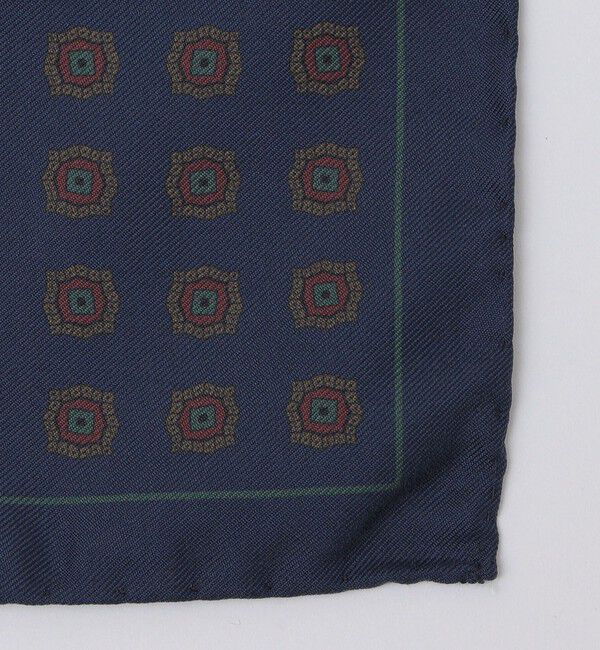 SHIPS「ART: シルク 小紋柄 バンダナ」|バンダナ・スカーフ|