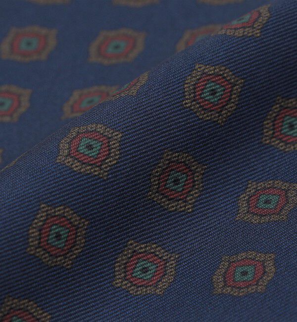 SHIPS「ART: シルク 小紋柄 バンダナ」|バンダナ・スカーフ|