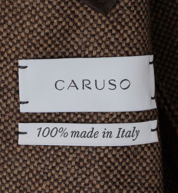 SHIPS「【SHIPS別注】CARUSO: AIDA ワイドラペル ウール シルク バスケット ジャケット」|テーラードジャケット|