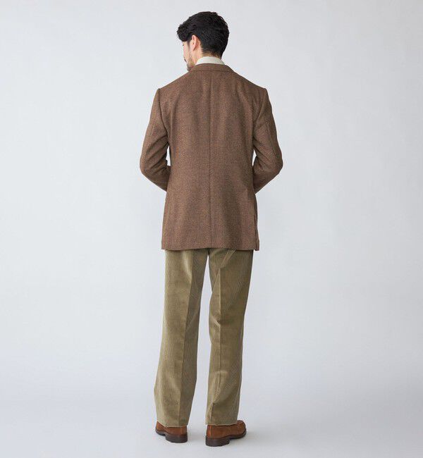 SHIPS「【SHIPS別注】CARUSO: AIDA ワイドラペル ウール シルク バスケット ジャケット」|テーラードジャケット|