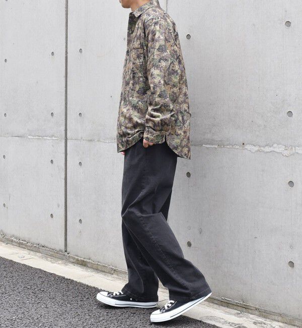 SHIPS any「【SHIPS any別注】sports wear: オーバーサイズ フランネル パターン プリント シャツ◇」|シャツ・ブラウス|