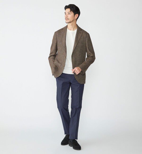 SHIPS「SHIPS: ICE COTTON クルーネック ショートスリーブ ニットTシャツ」|Tシャツ・カットソー|