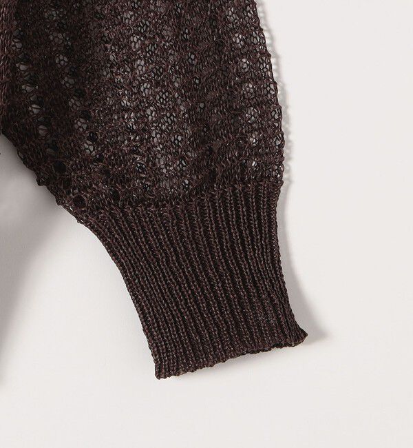 SHIPS any「《一部追加予約》SHIPS any:〈手洗い可能〉ギマ ワイド Vネック シアー カーディガン」|カーディガン|