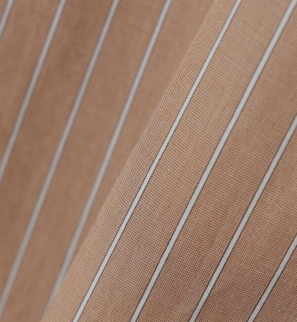 SHIPS「SHIPS: 100S バンドカラー ストライプ シャツ」|シャツ・ブラウス|