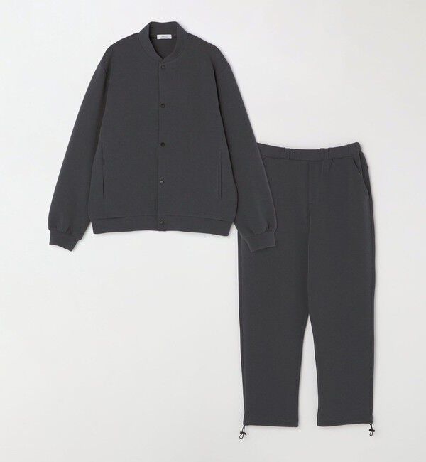 SHIPS any「SHIPS any: クリア ダンボール スナップ ボタン カーディガン (セットアップ対応)◇」|カーディガン|