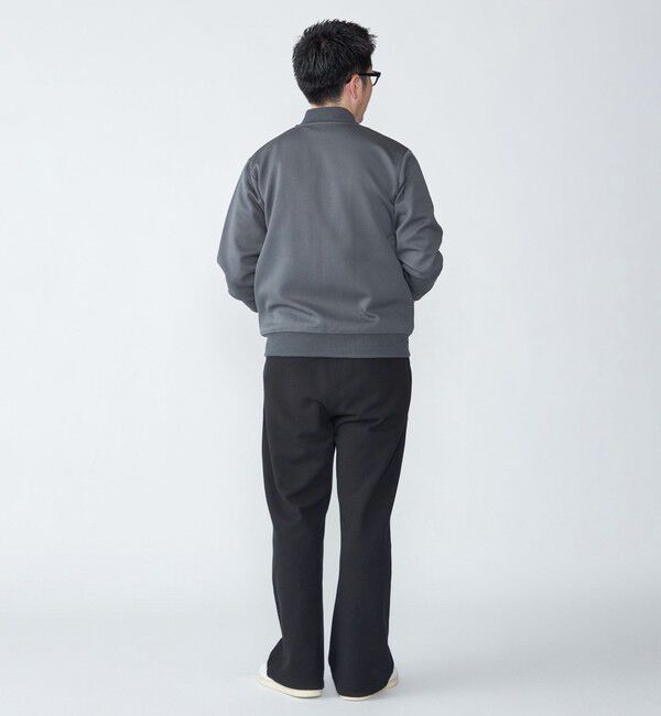 SHIPS「【WEB限定】SHIPS: ツイル ダンボール ニット MA-1 ブルゾンジャケット」|ミリタリージャケット|