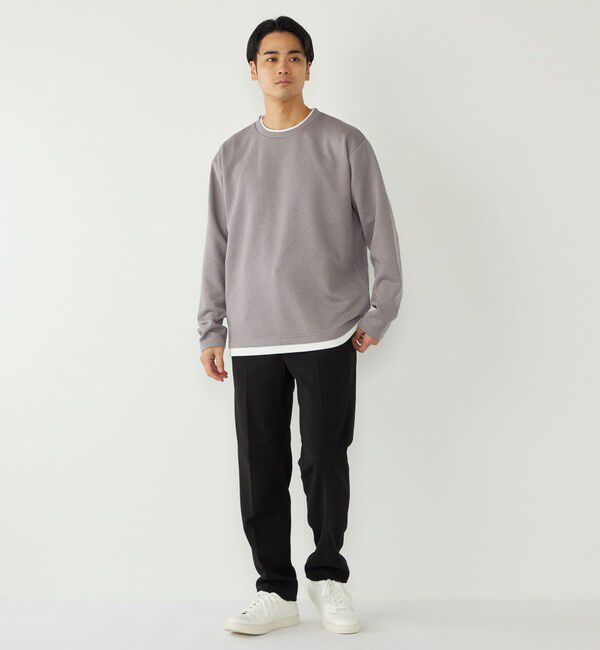 SHIPS Colors 「SHIPS Colors:リンクス フェイクレイヤード ロンT◇」|Tシャツ・カットソー|