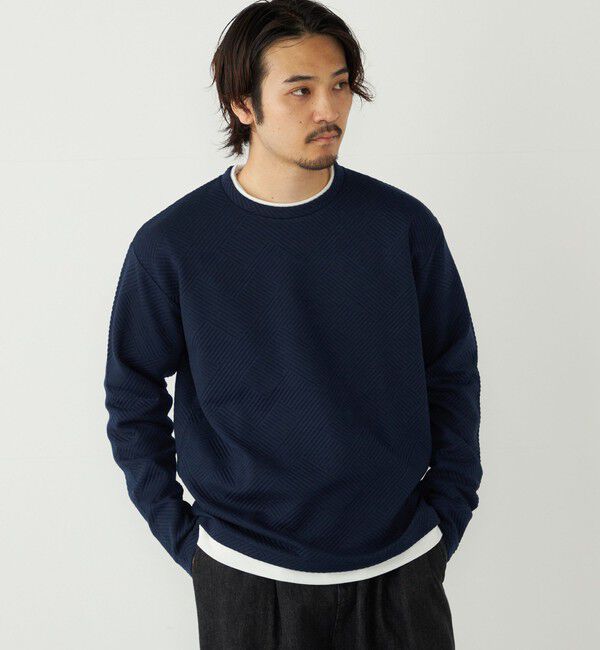 SHIPS Colors 「SHIPS Colors:リンクス フェイクレイヤード ロンT◇」|Tシャツ・カットソー|ネイビー