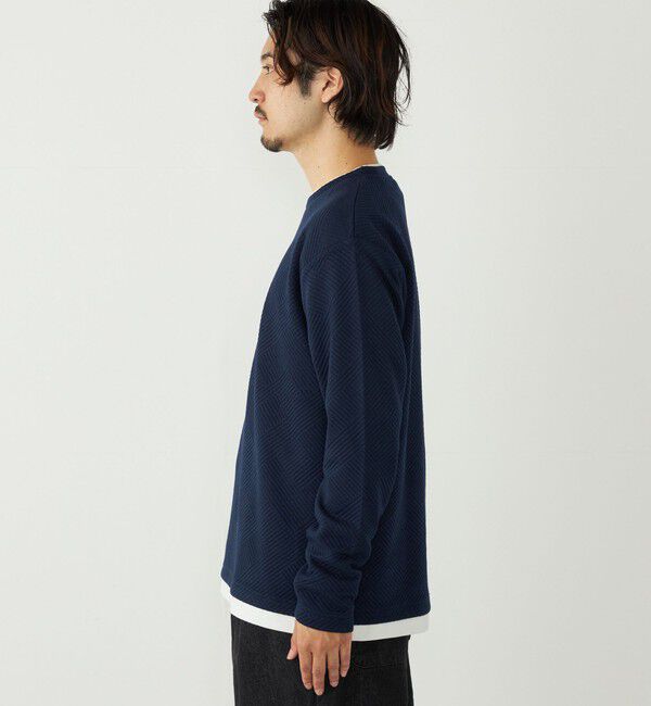 SHIPS Colors 「SHIPS Colors:リンクス フェイクレイヤード ロンT◇」|Tシャツ・カットソー|