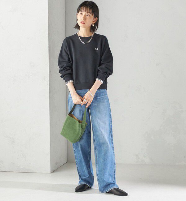 SHIPS for women「FRED PERRY: G1148 TIPPED SWEAT」|スウェット・ジャージ|