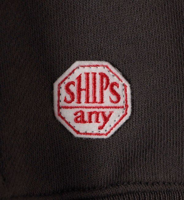 SHIPS any「SHIPS any:〈洗濯機可能〉USAコットン 裏毛 ジップ コンパクト パーカー」|パーカー|