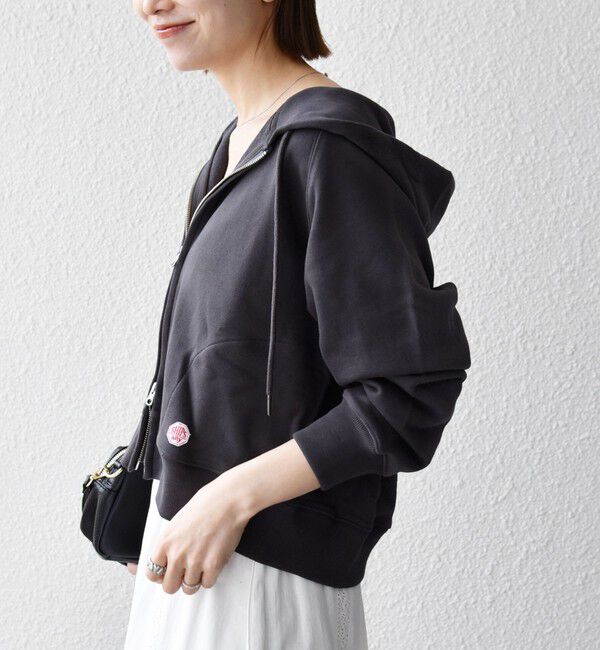 SHIPS any「SHIPS any:〈洗濯機可能〉USAコットン 裏毛 ジップ コンパクト パーカー」|パーカー|