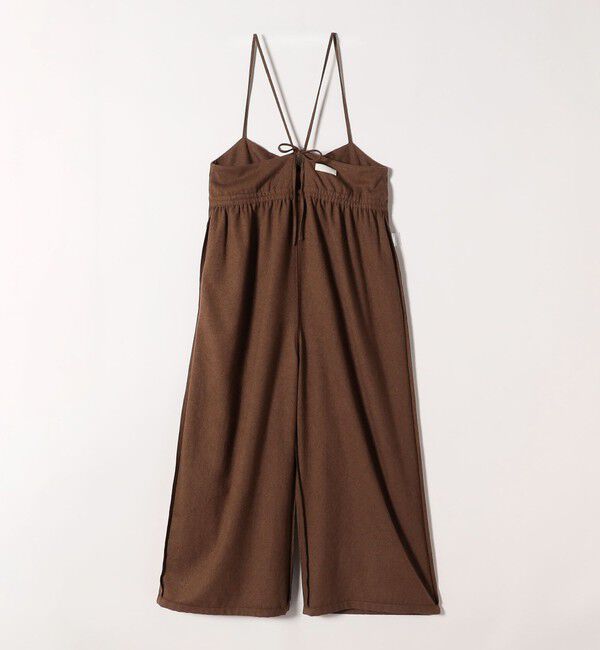 SHIPS any「SHIPS any:〈洗濯機可能〉ループヤーン イージー ギャザー サロペット」|オールインワン|