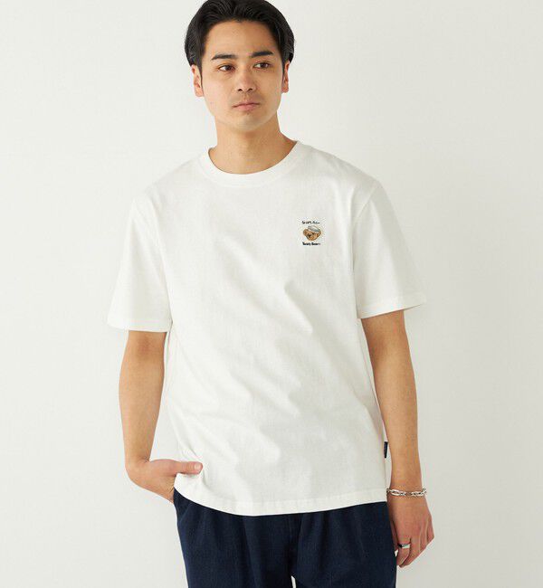 SHIPS Colors 「SHIPS Colors:TeddyBear(R) コラボ Tシャツ◇」|Tシャツ・カットソー|ホワイト