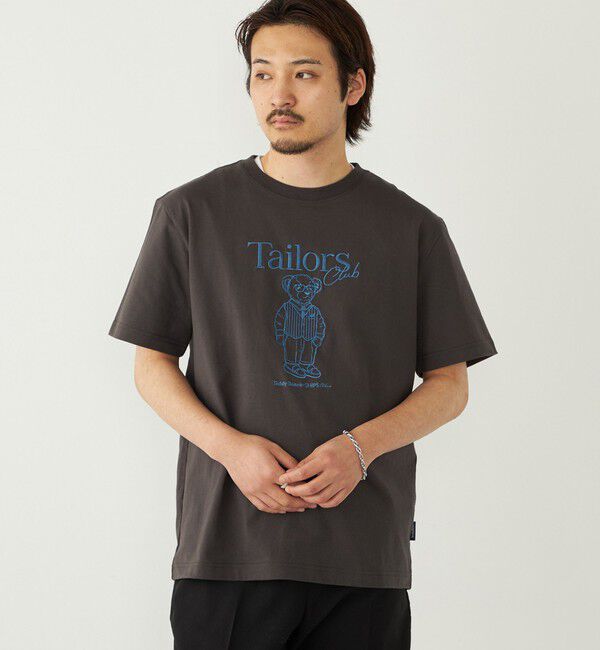 SHIPS Colors 「SHIPS Colors:TeddyBear(R) コラボ Tシャツ◇」|Tシャツ・カットソー|ダークグレー