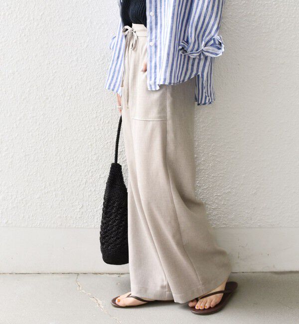 SHIPS Colors 「SHIPS Colors:〈洗濯機可能〉デラオックス ベイカー イージーパンツ2（セットアップ対応可能）◇」|その他|