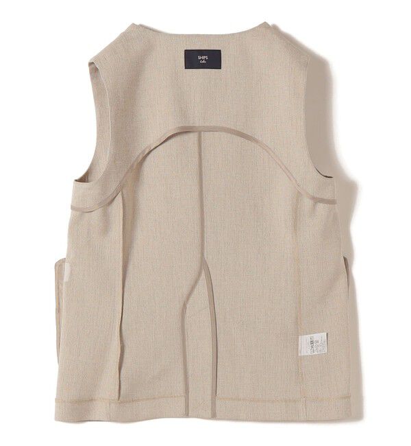 SHIPS Colors 「SHIPS Colors:〈洗濯機可能〉デラオックス スキッパー ジレ（セットアップ対応可能）◇」|ベスト・ジレ|