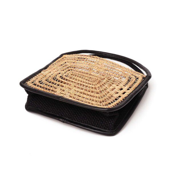 SHIPS any「《予約》TARANGO: スクエア ミニ カゴ バッグ」|かごバッグ|