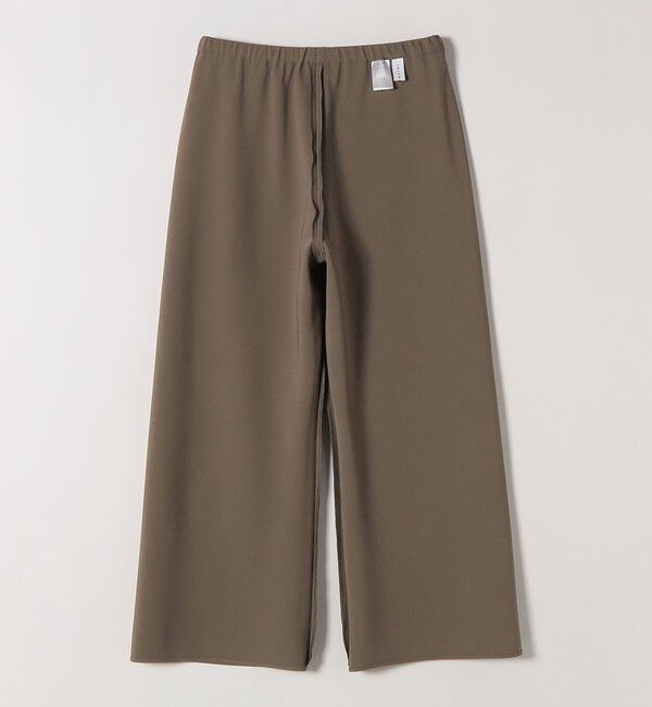 quaranciel「《予約》quaranciel:〈手洗い可能〉バイアス ストレッチ イージー ワイド パンツ」|その他|