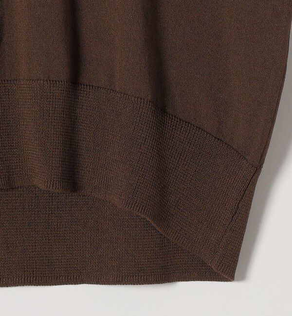 quaranciel「《予約》quaranciel:〈接触冷感/手洗い可能〉コンパクト シアー ニット TEE」|ニット・セーター|