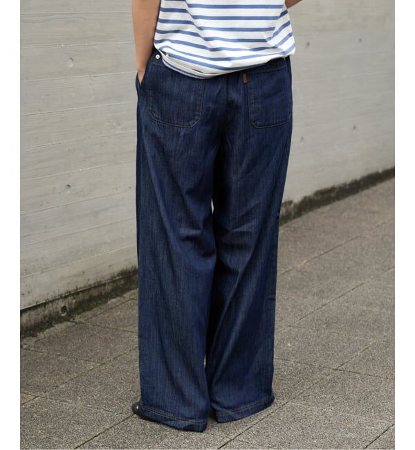 OUTDOOR PRODUCTS Usual Things「≪予約≫ULTデニムイージースラックス」|デニム|