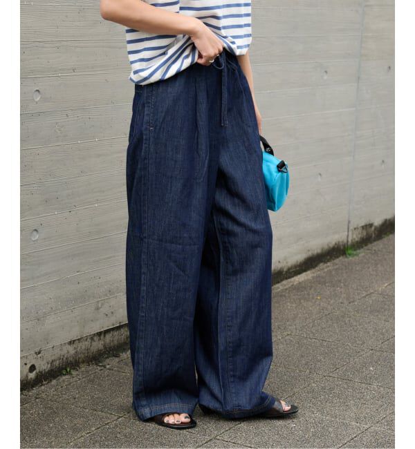 OUTDOOR PRODUCTS Usual Things「≪予約≫ULTデニムイージースラックス」|デニム|