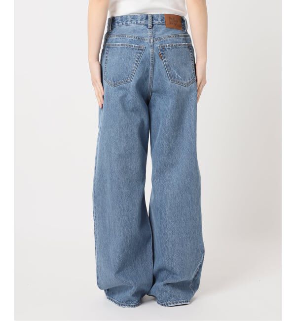 OUTDOOR PRODUCTS Usual Things「≪予約≫ULTデニムハイライズルーズスラッシュ5PKT」|デニム|