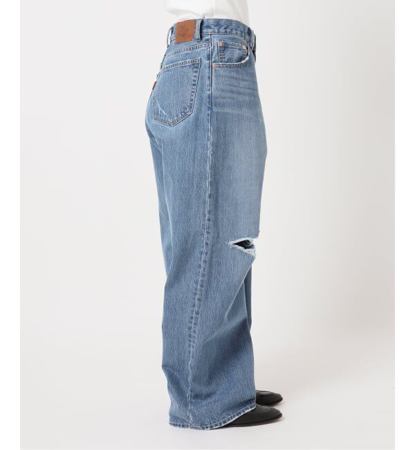 OUTDOOR PRODUCTS Usual Things「≪予約≫ULTデニムハイライズルーズスラッシュ5PKT」|デニム|