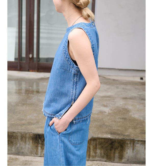 OUTDOOR PRODUCTS Usual Things「≪予約≫ULTデニムアメスリトップス セットアップ対応」|その他|