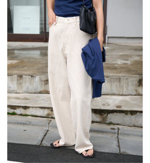 OUTDOOR PRODUCTS Usual Things「≪予約≫ULTフェードサマーハイライズルーズ5PKT」|デニム|