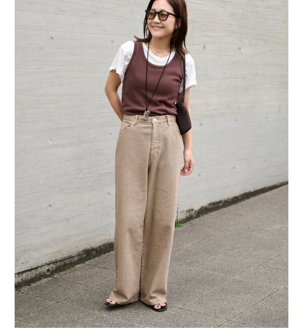 OUTDOOR PRODUCTS Usual Things「≪予約≫ULTフェードサマーハイライズルーズ5PKT」|デニム|