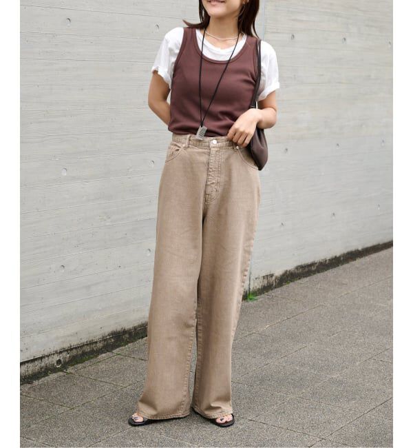 OUTDOOR PRODUCTS Usual Things「≪予約≫ULTフェードサマーハイライズルーズ5PKT」|デニム|