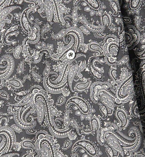 TOMORROWLAND MENS「コットンシルク オープンカラー プリントシャツ」|シャツ・ブラウス|