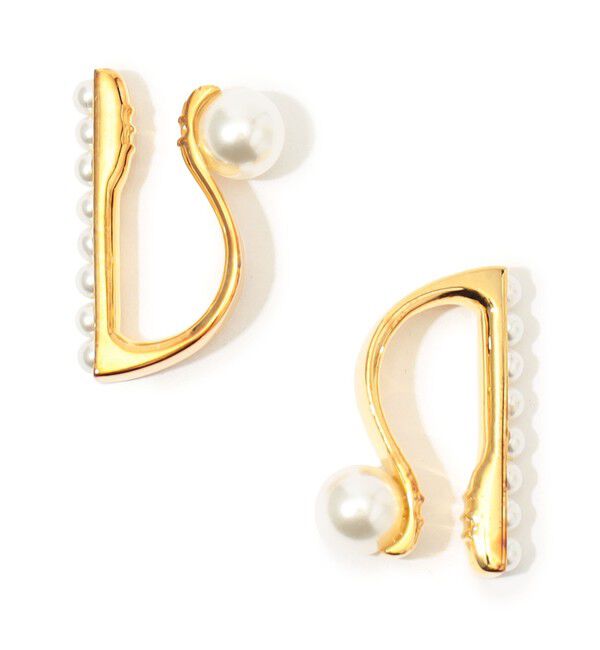TOMORROWLAND GOODS「【別注】januka Pearl イヤリング」|イヤリング|12 ゴールド系