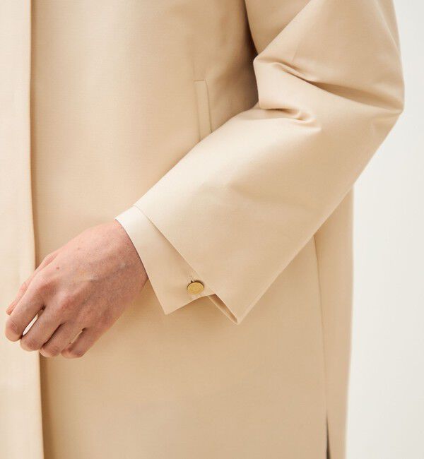 TOMORROWLAND collection「コットンシルクグログラン ノーカラーコート」|ノーカラーコート|