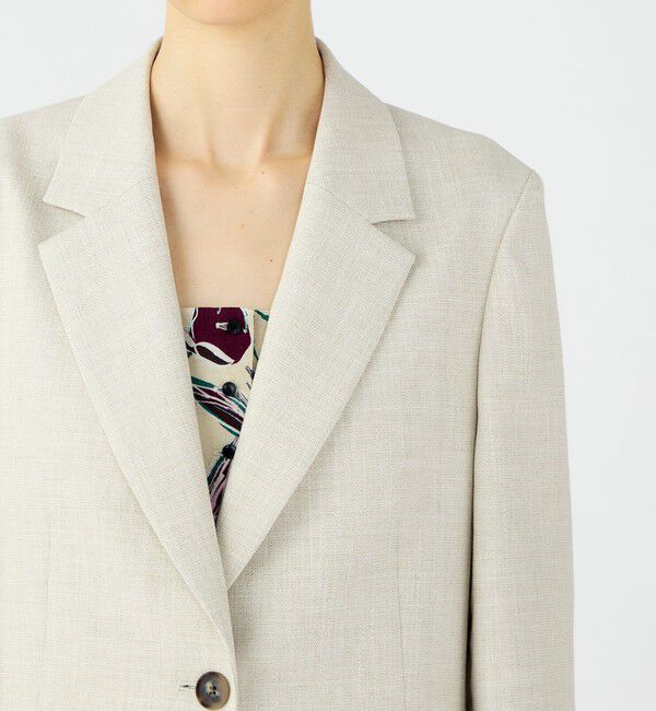 Ballsey「ミックススラブストレッチ 1Bテーラードジャケット」|テーラードジャケット|