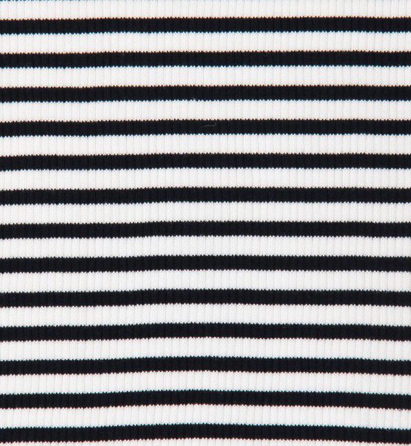 GALERIE VIE「ギザコットンリブ ボートネックプルオーバー」|ニット・セーター|