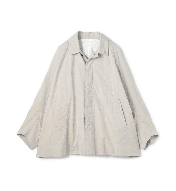 GALERIE VIE「パラシュートクロス ショートコート」|その他|13 ライトグレー