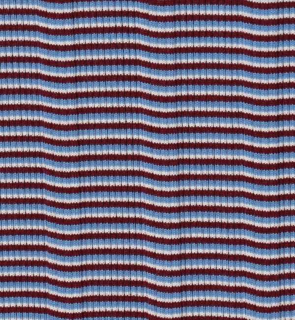 MACPHEE「シルキーボーダー ボートネックプルオーバー」|Tシャツ・カットソー|