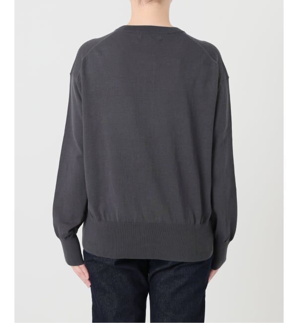 SLOBE IENA「《シリーズあり》コットンキュプラクルーネックカーディガン」|カーディガン|