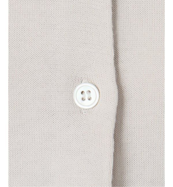 SLOBE IENA「《シリーズあり》コットンキュプラクルーネックカーディガン」|カーディガン|
