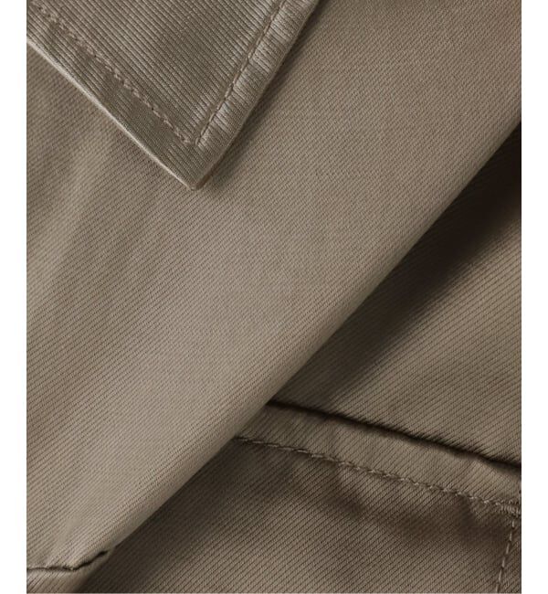 IENA「フィブリルサテン ミリタリーブルゾン」|ミリタリージャケット|